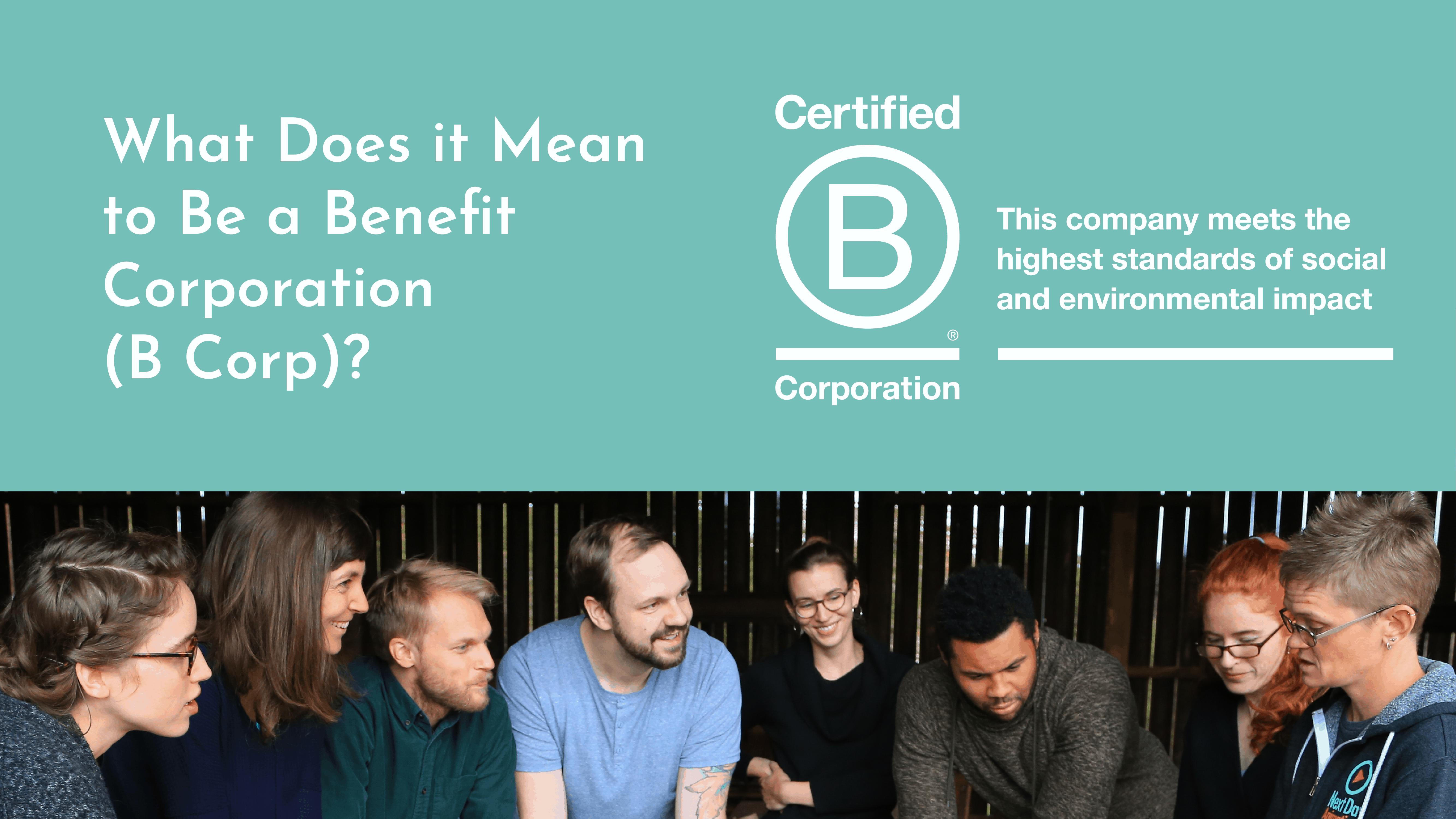 What Does it Mean to Be a Benefit Corporation (B Corp)? - Next Day ...