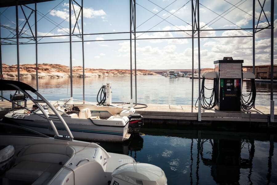 Et le lac Powell s'évapore peu à peu…