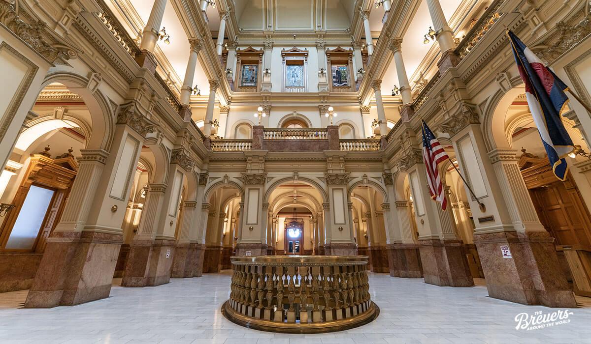 Im Innern des Colorado State Capitol in Denver