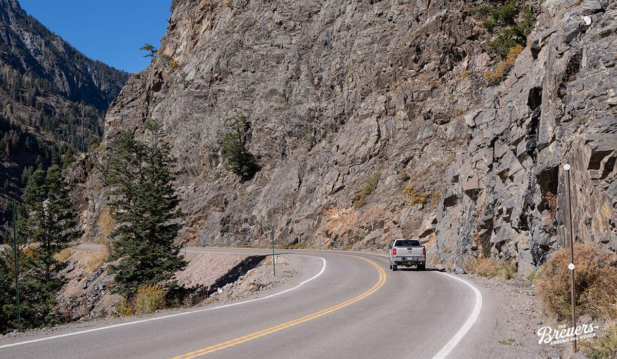 Million Dollar Highway in Colorado