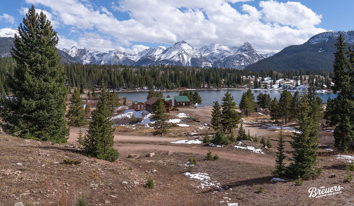 Mola Lake am Million Dollar Highway in Colorado